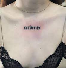 Placement Font Tattoo Grunge Neck Tattoo Ink Aesthetic