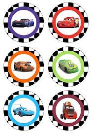 Disney Cars Cupcake Toppers Free Printables