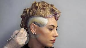 Los Angeles Rams inspired face paint by Robin Fuqua, Makeup by: Robin Fuqua  instagram.com/robinfuquasfx/, Model: Wanda Ayala