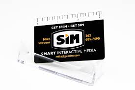 Amelia roblin — october 4, 2010 — marketing. Smart Interactive Media Business Cards