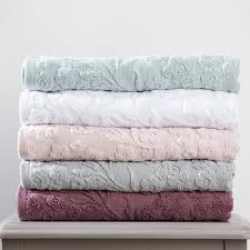 Diamond jacquard bath towel 10 piece set. New In June Jupiter Jacquard Zero Twist 100 Cotton Bath Towel