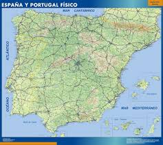 Escolhemos com cuidado 74 países/ territórios e criamos esse quiz divertido. Procurar Mapa Espanha E Portugal Fisico Imprimido De Grande Tamanho Netmaps Portugal