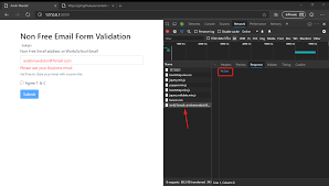 How To Configure Client Side Email Form Only Allow Business Email Address In Laravel Using Jquery Validation Anish Mandal Blog