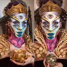 Find a face painter who is highly rated by bidvine customers. Galactic Goddess Me Face Paint 2020 Art