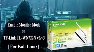 من أجل التواصل مع برامج التشغيل الخاصة بالجهاز من تعريفات هامة ضرورية. How To Install And Enable Monitor Mode On Tp Link Tl Wn722n V2 V3 Kali Linux Youtube