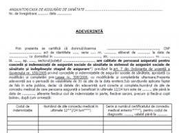 La medic (de familie, primar, specialist din policlinica sau spital) angajatul prezinta adeverinta pentru eliberarea de. Model Adeverinta Casa De Sanatate 2020 Oficial Cabinetexpert Ro Blog Contabilitate