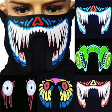 Fashion Cool Led Luminous Flashing Half Face Mask Party Event Masks Light Up Dance Cosplay Waterproof Masquerade Half Masks Masquerade Half Masks For Women From Hopestar168 10 05 Dhgate Com