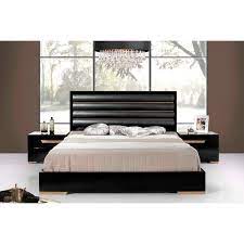 Nova Domus Romeo Italian Modern Black Rosegold Bed King Bedroom Sets King Bed Frame Contemporary Bedroom Design