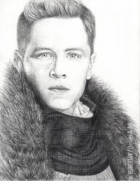 Illustration Prince Charming Josh Dallas Once Upon A Time Pencil Drawing Once Upon A Time Drawings Colouring Pages