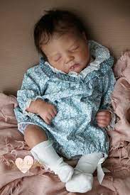 Custom Reborn Babies Realborn Johannah Sleeping 19 Inches Etsy Reborn Baby Dolls Reborn Babies Realistic Baby Dolls