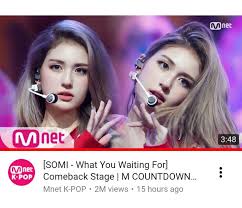 I have never had it before so i was really excited to try. Jeon Somi ì „ì†Œë¯¸ Home Facebook