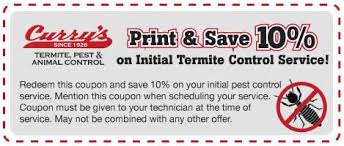 202 bishop street little rock, ar 72201. Discount Coupons Curry S Termite Pest Animal Control
