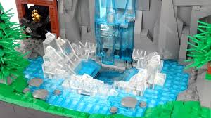 Working Waterfall With Continuous Flowing Water Waterfall Light Brick Lego