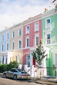 Notting Hill London Maisons Colorees Belle Maison Et Maison Pastel
