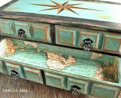 A Painted Treasure Chest Masterpiece Furniture Makeover Diy Painted Jewelry Boxes Furniture Makeover