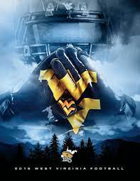 West Virginia Sports Graphic Design Sport Poster Design Football Design