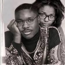 A beautiful moment: Malcolm Jamal-Warner & Michelle Thomas in a  relationship (1988-1994). She portrayed his girlfriend Justine Phillips