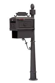Black Locking Decorative Mailbox Better Box Mailboxes In 2020 Contemporary Mailboxes Mailbox Mailboxes For Sale