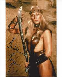 She moved to new york city while she was in her 20's, and appeared in a number of bob fosse productions. Sandahl Bergman Conan The Barbarian Signed 8x10 Photo Fanboy Expo Store