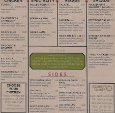 Gourmet Burger Kitchen Menu Menu For Gourmet Burger Kitchen South City East Dublin