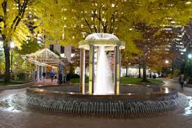 Norman B Leventhall Park Post Office Square Fountain By Howard Bentre Boston Massachusetts Nikon D5300 24mm F 2 8 Night Photos Post Office Nikon D5300