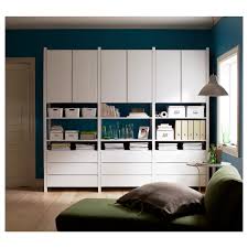 Ikea Ivar Cabinets And Drawers Painted White And Arranged Into A Stylish Storage Unit Ikea Ivar Home Home Furnishings