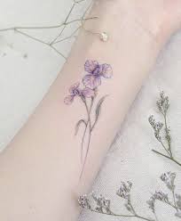 Iris drawing tattoos for kids pencil drawings of flowers poppy flower drawing hong kong art small flower drawings poppy flower flower tattoos art. Mini Tattoo Girlish Detailed And Delicate Tattoo Life