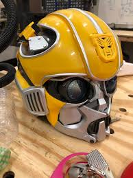 Bumblbee rescue bot toddler costume. Watch These Makers Transform A Wheelchair Into An Interactive Bumblebee Costume Make