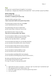 Best rap poems poems ever written. Tony Mitton Write A Rap Song