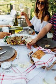Simply italian after dinner drinks. A Tuscan Dinner Party With Camille Styles La Crema