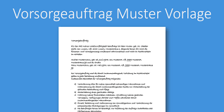 Arbeitsvertrag für eine pflegekraft als rechtssichere vorlage im pdf und word format hier herunterladen. Vorsorgeauftrag Vorlage Muster Kostenlose Word Vorlage Vorla Ch