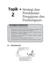 Taburan min dan sisihan piawai bagi strategi pengajaran tatabahasa guru. 20140906065337 Topik 2 Strategi Dan Pendekatan Pengajaran Dan Pembelajaran Pdf