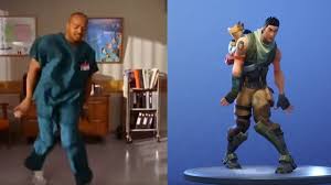 If you ask me to solve the core dilemma of what's better: Scrubs Star Salty Fortnite Used His Dance Eurogamer Net