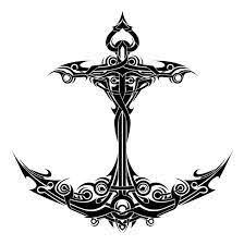 Black tribal anchor tattoo design Tattoo Anchor Tribal Pesquisa Google Tatuagem Tatuagens Legais Tatuagem Tribal