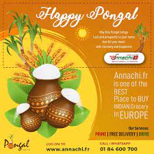 Happy Pongal 2021 Indian Grocery Store Food Quality Grocery