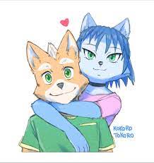 Fox and Krystal (By Kokoro Tokoro) : r/starfox