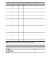 Sales forecast spreadsheets will always break down the projected numbers for a year at a minimum. åè´¹daily Sales Inventory æ ·æ¬æä»¶å¨allbusinesstemplates Com