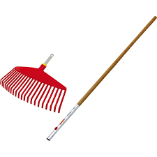 Wolf Garten Kunststoffbesen Ui M Eschenholz Stiel Zm 140 Set Multi Star Rechen Rot