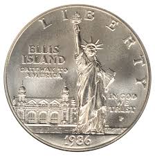 Value Of 1986 1 Statue Of Liberty Silver Coin Sell Coins