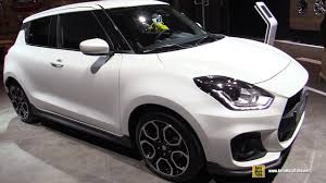 The suzuki swift sport is a small sporty city car with a chunky body kit, a nippy turbocharged petrol engine, and a reasonably roomy interior that help make it good to look at, fun to drive and easy to live with every day. 2018 Suzuki Swift Sport Exterior And Interior Walkaround 2017 Frankfurt Auto Show Youtube