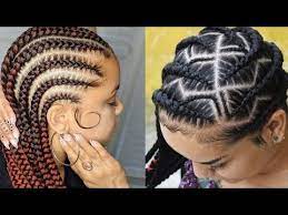 2021 Braided Cornrow Hairstyles With Smooth Weaves Stylish African Ghanaweaving Hairstyles Youtube Hair Styles Hairstyle Youtube Braids