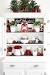 Christmas Hutch Decor