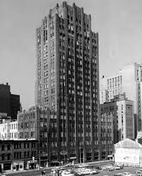 The Old Toronto Star Building, Toronto, Ont., Canada. Originally located at  80 King St. West, the Art Deco office tower was the hq of the Toronto Star  newspaper from 1929-1970. It was