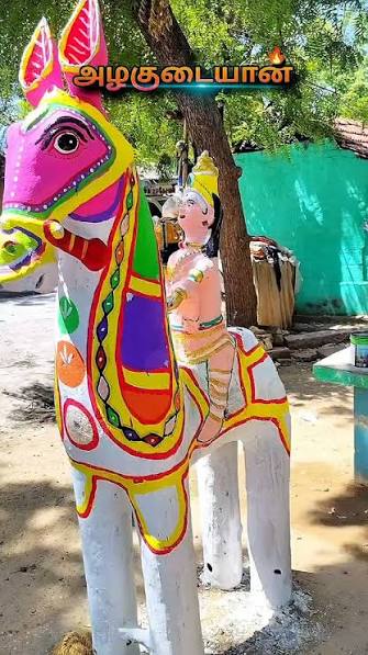 Rows of terracotta Ayyanar horses in striking neon and fluorescent colours — a bold shift from the more classical palette. In many villages across Tamil Nadu, these vivid tones are becoming part