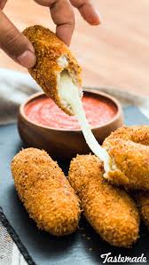 Chicken Finger Mozzarella Sticks Recipe Mozzarella Sticks Mozzarella Chicken Recipes