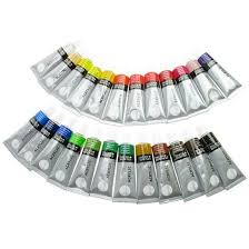 Daler Rowney Simply Acrylic Paint Set I 24 X 12ml Colour Tubes For Sale Online Ebay ··· plastic folding box folding box palette paint color description material paint color test conform to en71 size diameter 2.8 cm weight 91.5g/set logo on paper card packing oem packing.