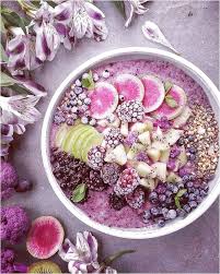 Lavender Smoothie Bowl Fruitsmoothieideas Click To See More Smoothie Bowl Recipe Smoothie Bowl Fruit Smoothies