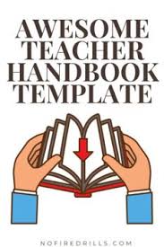 Are You A Principal Looking For An Easy To Edit Handbook For Teachers To Offer When Back To School This Teaching High School Teacher Teacher Created Resources