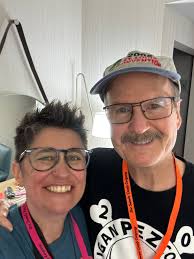 Look who was spotted room hopping at Michigan Pez Convention..