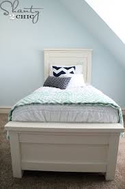 If you need storage and a large bed, this could. Diy Twin Storage Bed Shanty 2 Chic